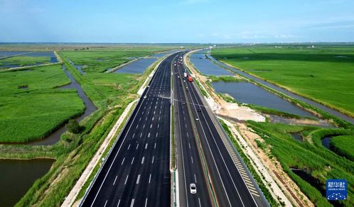 京哈高速公路改擴(kuò)建工程盤錦段主線貫通